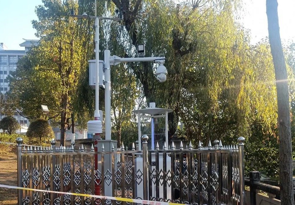 長汀縣測報點竣工 云飛助推當地智慧農業再發展